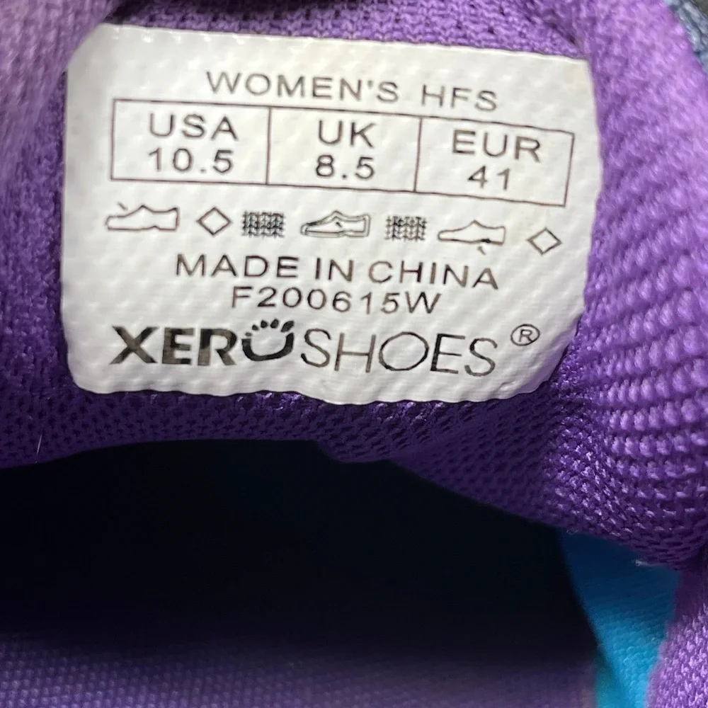 XeroShoes HFS Women's Blue Shoes - Women's Size 10.5